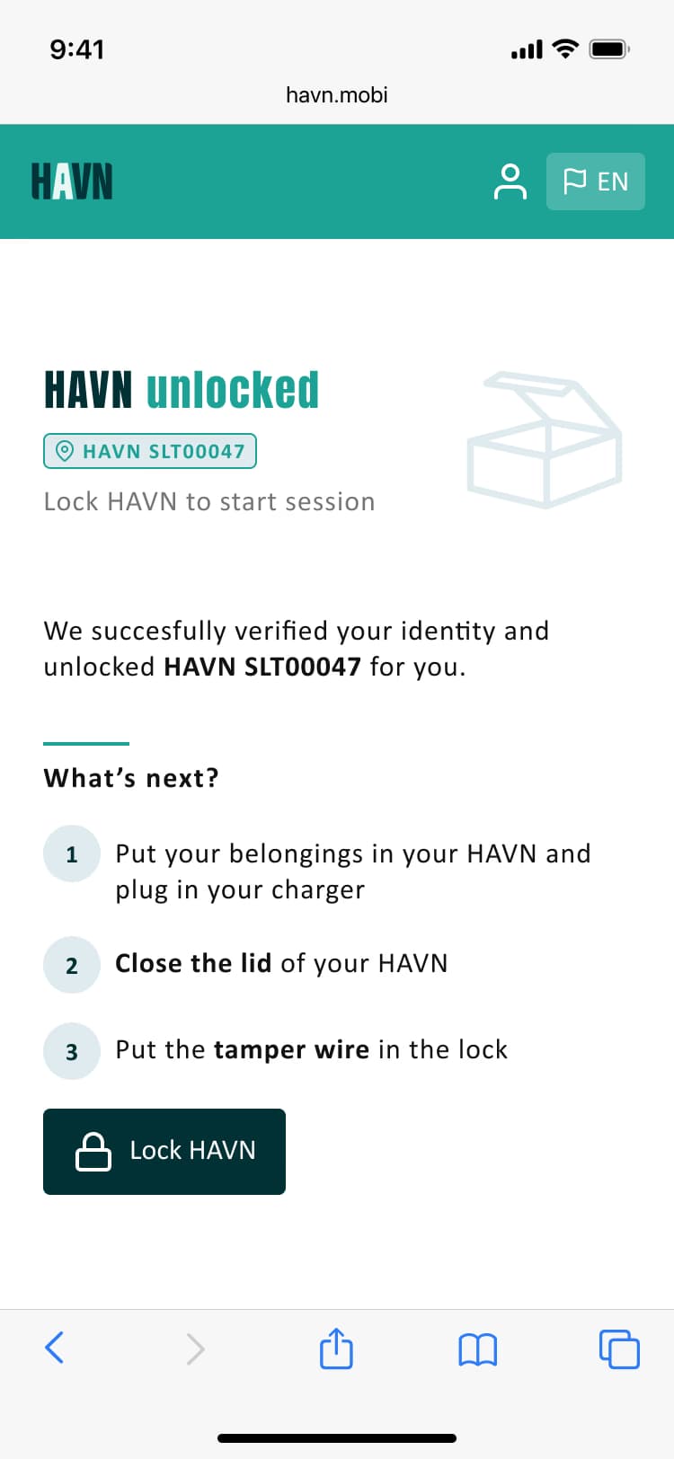 HAVN Mobile App