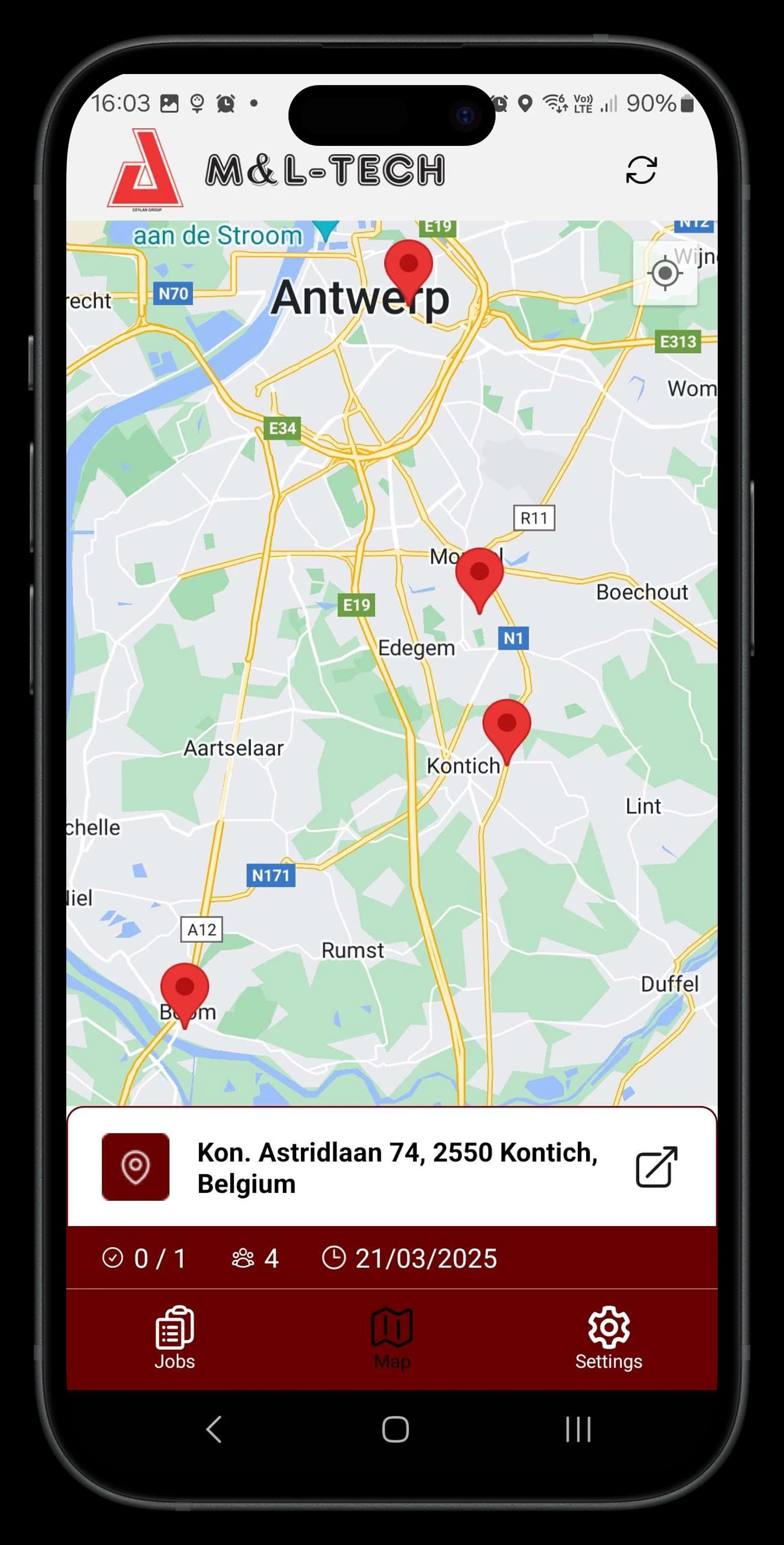 ML-TECH Mobile Application Overview